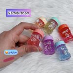 لیپ گلاس مدل شیشه شیر گلیتر دار - تصویر 3